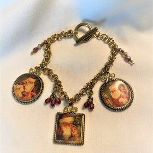 Vintage Christmas Bracelet